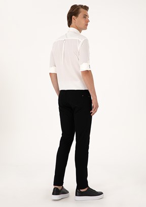 US POLO ASSN Siyah Erkek Chino Pantolon