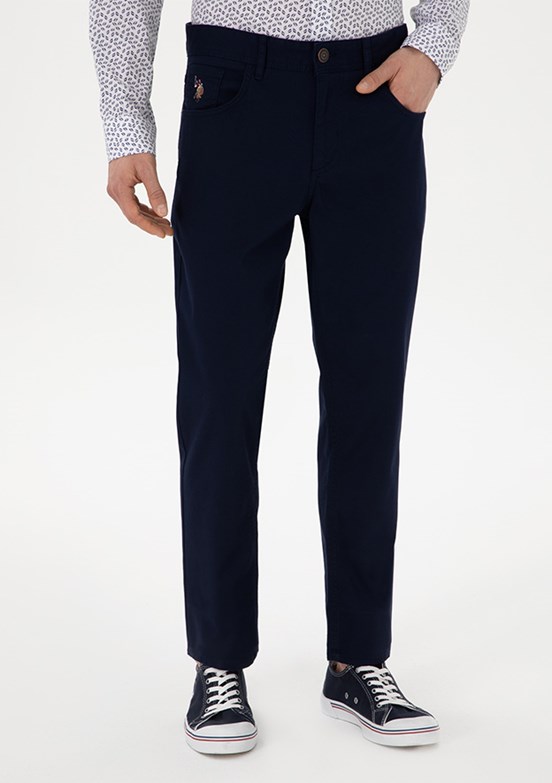 US POLO ASSN Lacivert Erkek Chino Pantolon