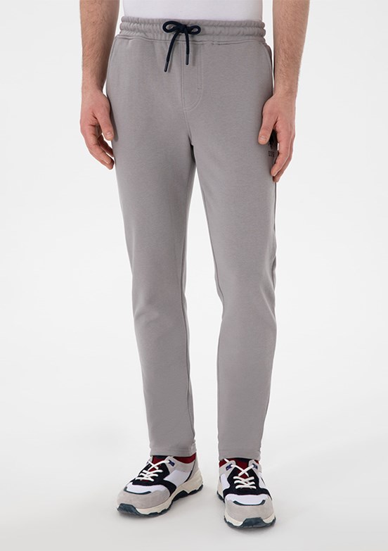 US POLO ASSN Grı Erkek Slim Pantolon