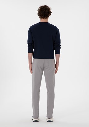 US POLO ASSN Grı Erkek Slim Pantolon