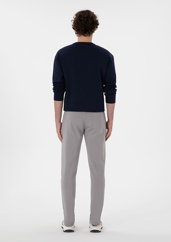 US POLO ASSN Grı Erkek Slim Pantolon