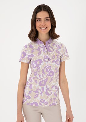 US POLO ASSN Mor Kadın Slim T-shirt