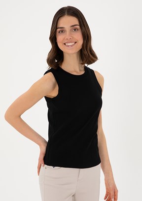 US POLO ASSN Siyah Kadın Basic T-Shirt
