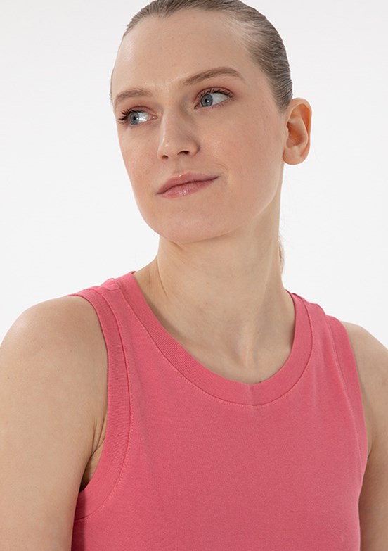 US POLO ASSN Pembe Kadın Basic T-Shirt