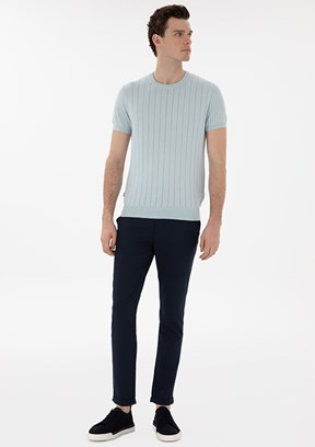 PİERRE CARDİN Erkek Lacivert Slim Pantolon