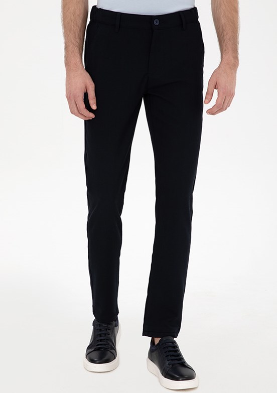 PİERRE CARDİN Lacivert Erkek Slim Pantolon