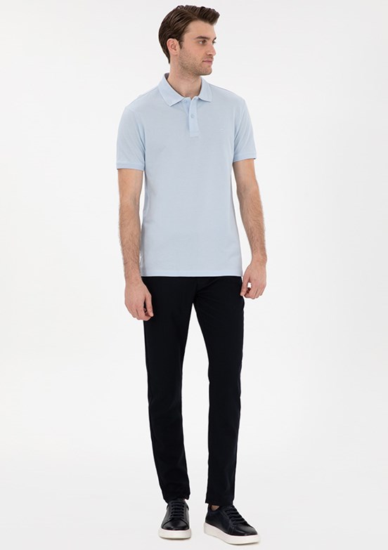 PİERRE CARDİN Lacivert Erkek Slim Pantolon