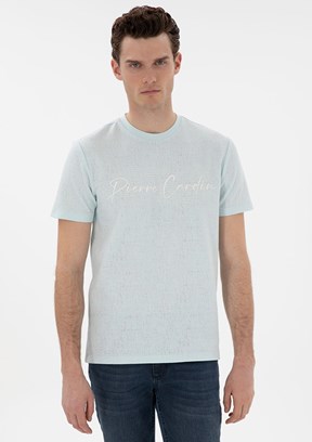 PİERRE CARDİN Yeşil Erkek Slim T-Shirt