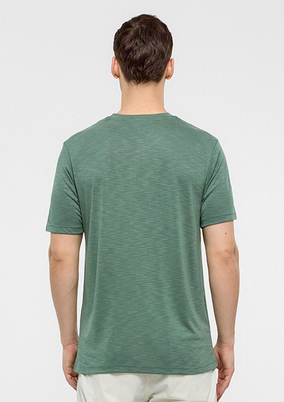 BACKANDBOND Yeşil Erkek Regular T-Shirt