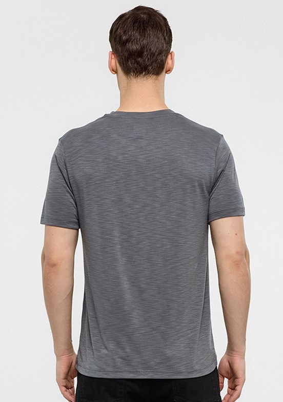 BACKANDBOND Gri Erkek Regular T-Shirt