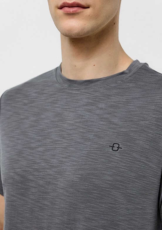 BACKANDBOND Gri Erkek Regular T-Shirt