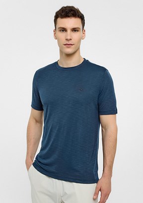 BACKANDBOND Lacivert Erkek Regular T-Shirt