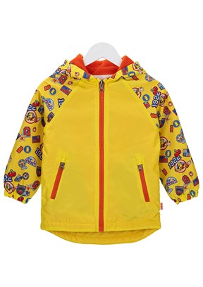 HARİBO Sarı Unisex Çocuk Baskılı Mont