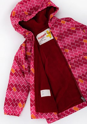 HARİBO Pembe Unisex Çocuk Baskılı Mont