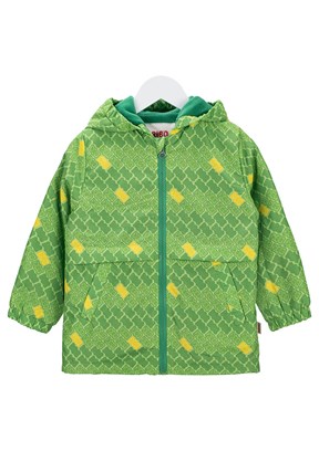 HARİBO Yeşil Unisex Çocuk Baskılı Mont