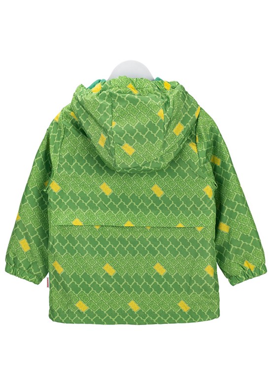 HARİBO Yeşil Unisex Çocuk Baskılı Mont