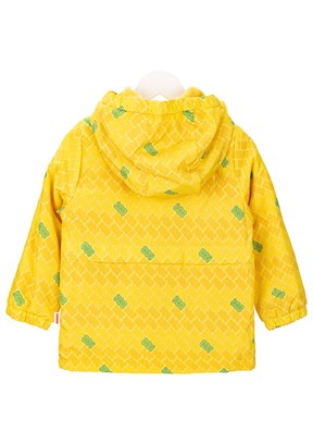 HARİBO Sarı Unisex Çocuk Baskılı Mont