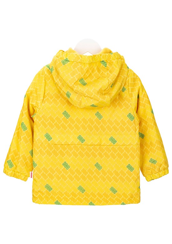 HARİBO Sarı Unisex Çocuk Baskılı Mont