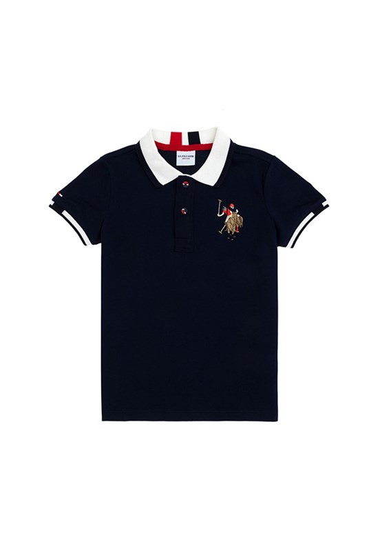 US POLO ASSN Lacivert Erkek Çocuk Basic T-Shirt
