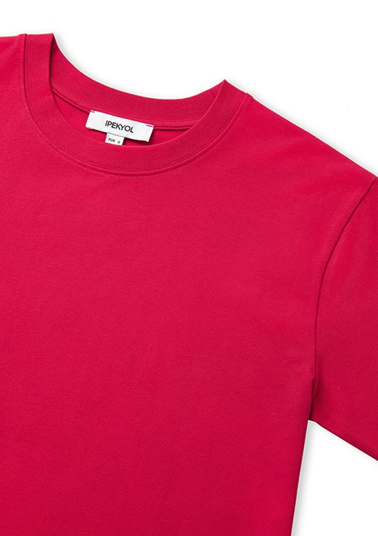 İPEKYOL Bordo Kadın Basic T-shirt