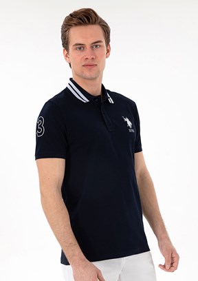 US POLO ASSN Lacivert Erkek Basic T-Shirt
