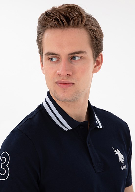 US POLO ASSN Lacivert Erkek Basic T-Shirt