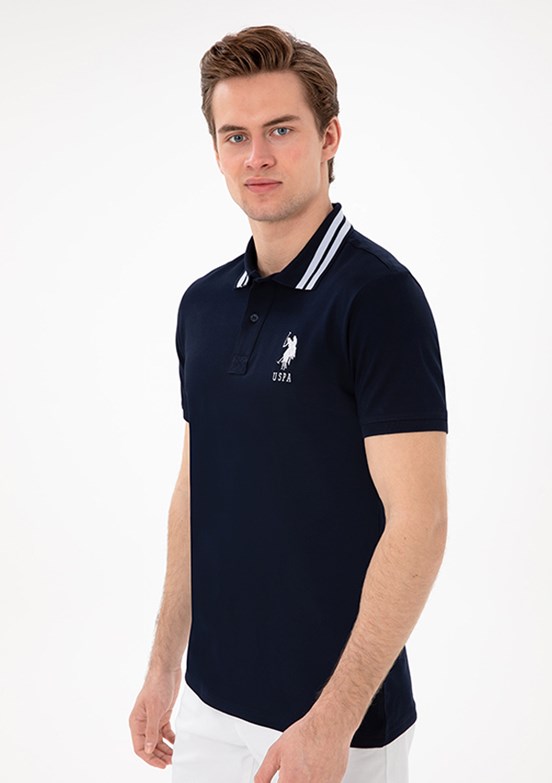 US POLO ASSN Lacivert Erkek Basic T-Shirt