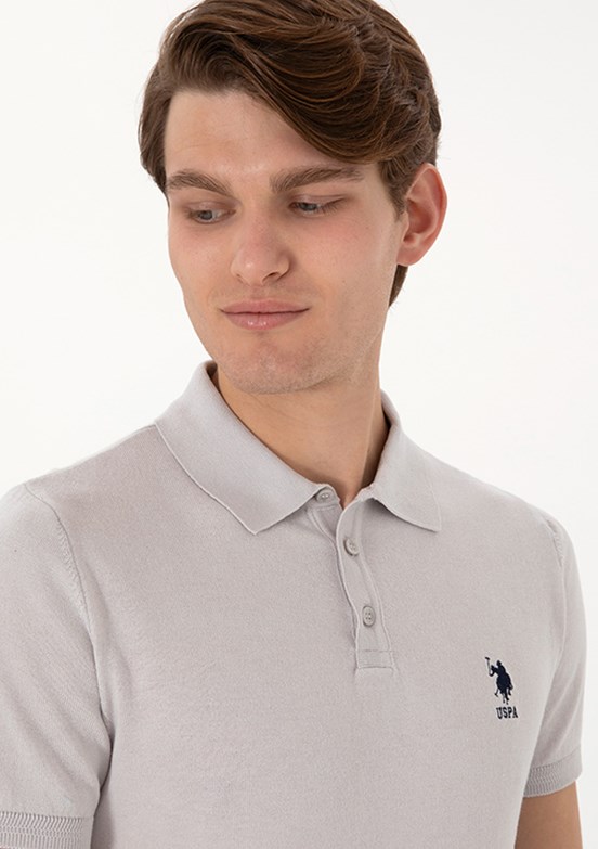 US POLO ASSN Gri Erkek Regular Kazak