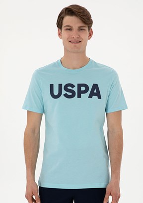 US POLO ASSN Mavi Erkek Basic T-Shirt