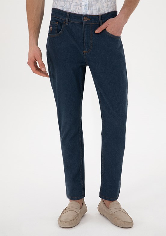 US POLO ASSN Mavi Erkek Slim Jean Pantolon