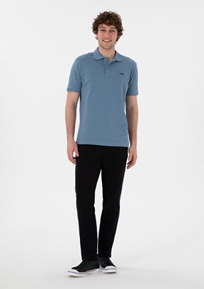 US POLO ASSN Siyah Erkek Slim Pantolon