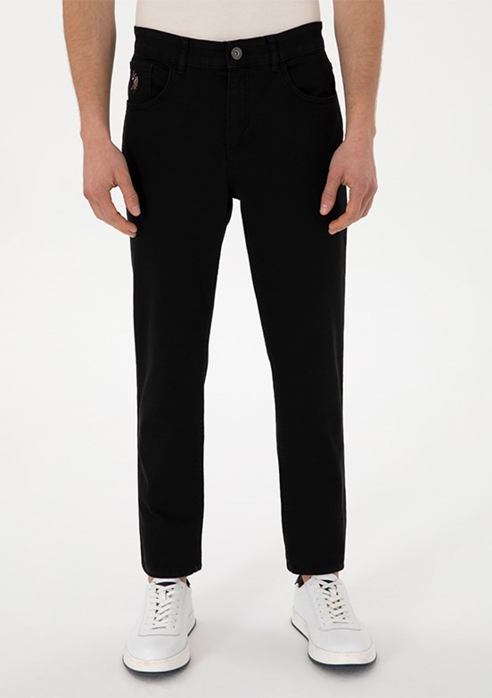 US POLO ASSN Siyah Erkek Slim Jean Pantolon