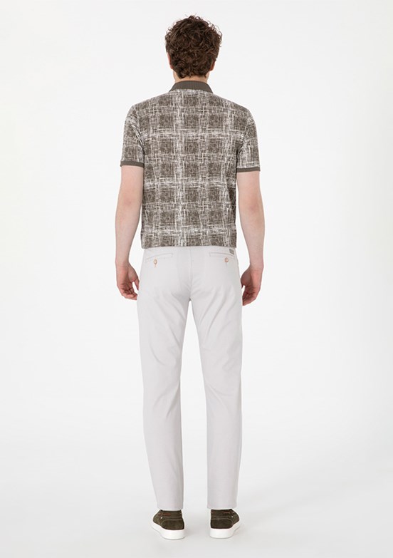 US POLO ASSN Gri Erkek Chino Pantolon