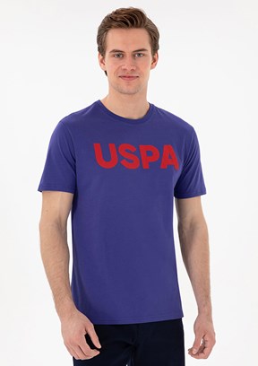 US POLO ASSN Mavi Erkek Basic T-Shirt