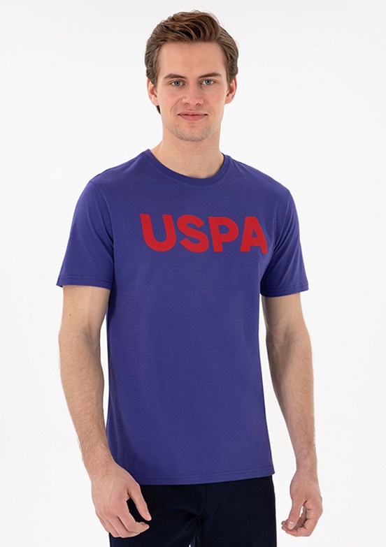 US POLO ASSN Mavi Erkek Basic T-Shirt