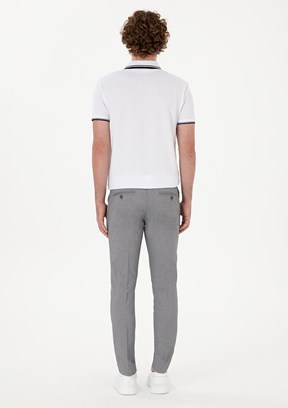 US POLO ASSN Gri Erkek Chino Pantolon