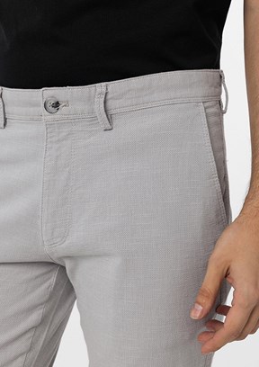 SÜVARİ Gri Erkek Kanvas Pantolon