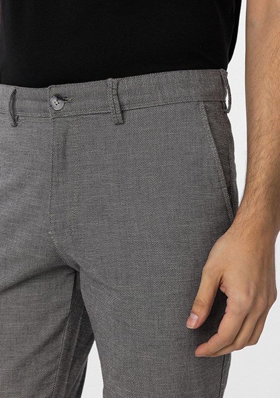 SÜVARİ Siyah Erkek Kanvas Pantolon