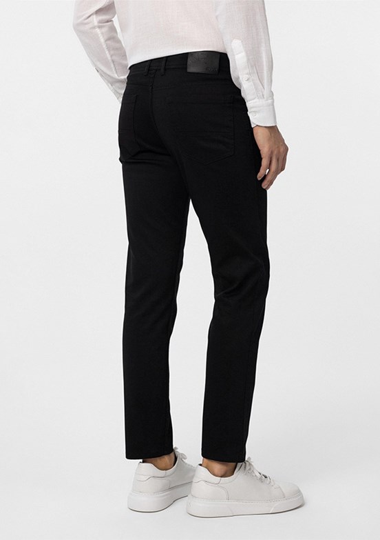SÜVARİ Siyah Erkek Slim Pantolon