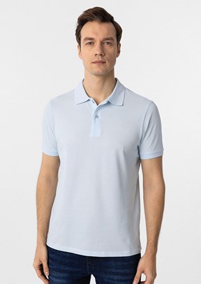 SÜVARİ Mavi Erkek Polo Yaka T-Shirt