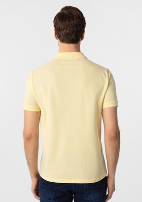 SÜVARİ Sarı Erkek Polo Yaka T-Shirt