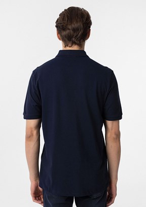 SÜVARİ Lacivert Erkek Polo Yaka T-Shirt