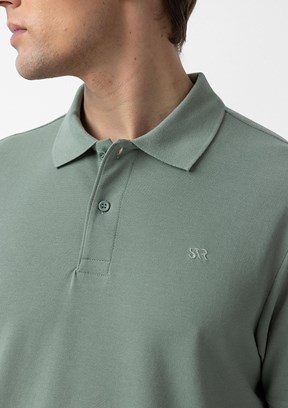 SÜVARİ Yeşil Erkek Polo Yaka T-Shirt