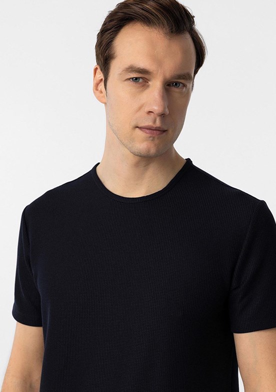 SÜVARİ Lacivert Erkek O Yaka T-Shirt