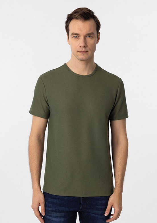SÜVARİ Yeşil Erkek O Yaka T-Shirt