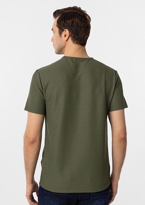 SÜVARİ Yeşil Erkek O Yaka T-Shirt