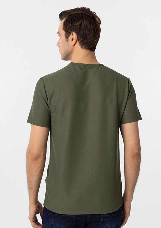 SÜVARİ Yeşil Erkek O Yaka T-Shirt