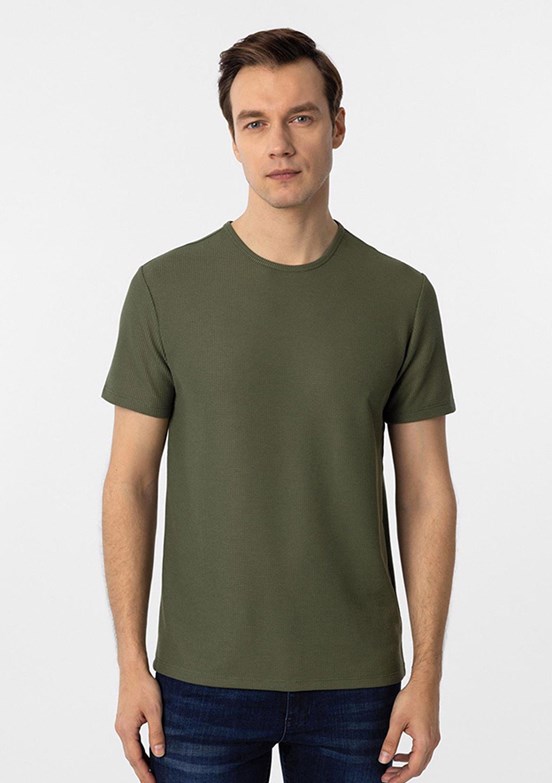 SÜVARİ Yeşil Erkek O Yaka T-Shirt