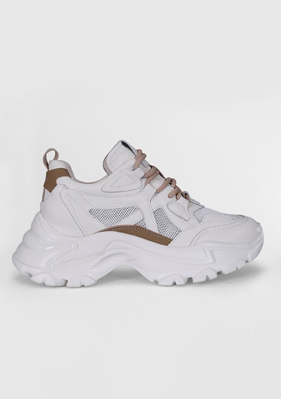 LUFIAN BLOOM Bej Erkek Sneaker Ayakkabı