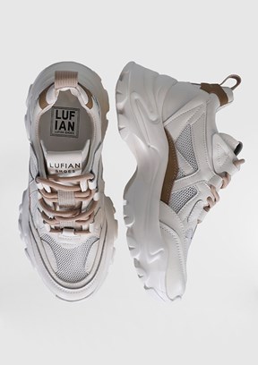 LUFIAN BLOOM Bej Erkek Sneaker Ayakkabı